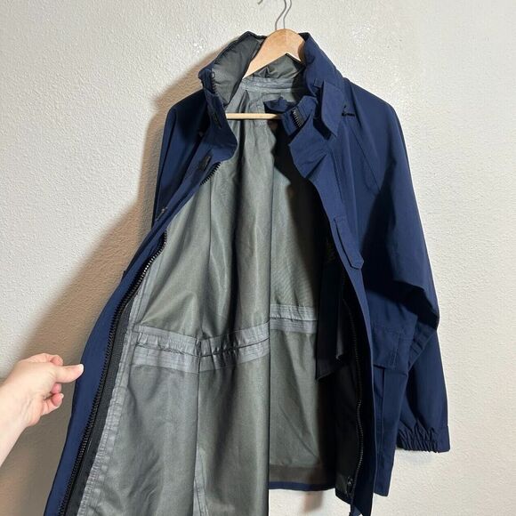 VTG Propper GoreTex Foul Weather Jacket Coat Mens M Long USA Navy Coast Guard - Picture 4 of 10